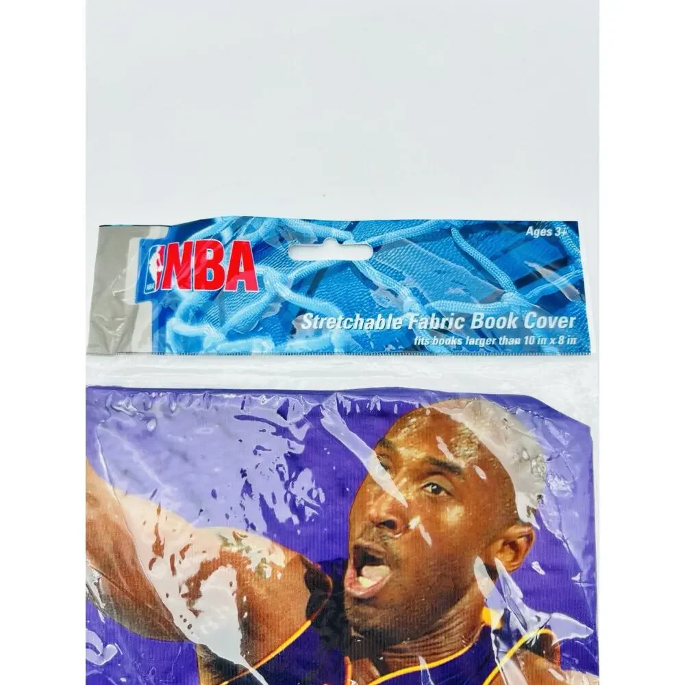 Rare 2010 LOS ANGELES KOBE BRYANT NBA STRETCHABLE FABRIC BOOK COVER NOS